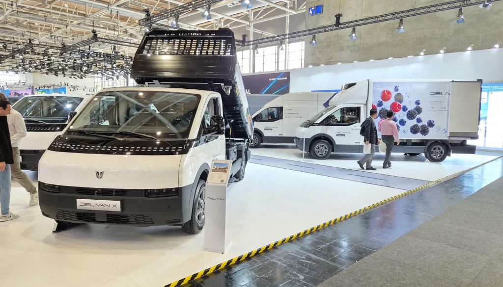 IAA Transportation 2026: Chery Delivan zaprezentował najszerszą gamę przednionapędowych furgonów, z debiutującym na IAA L2H3 (11,6 m3). fot. Wojciech Karwas